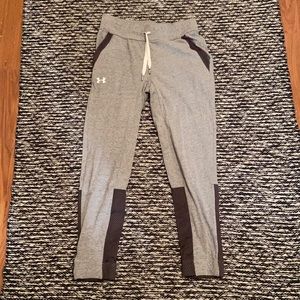 Under armour grey sweatpants joggers